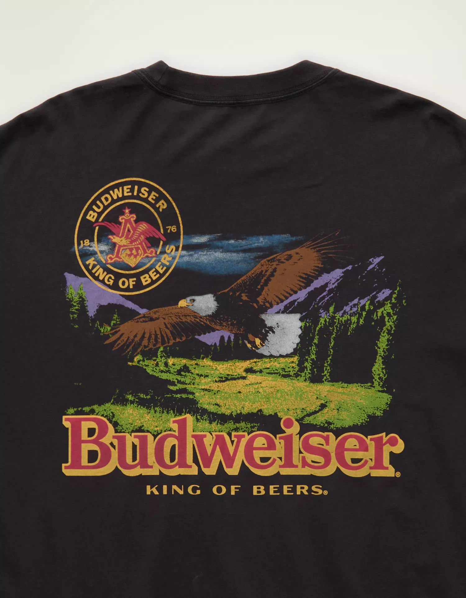 AE Boxy Fit Layered Budweiser Graphic T-Shirt - thumbnail 8