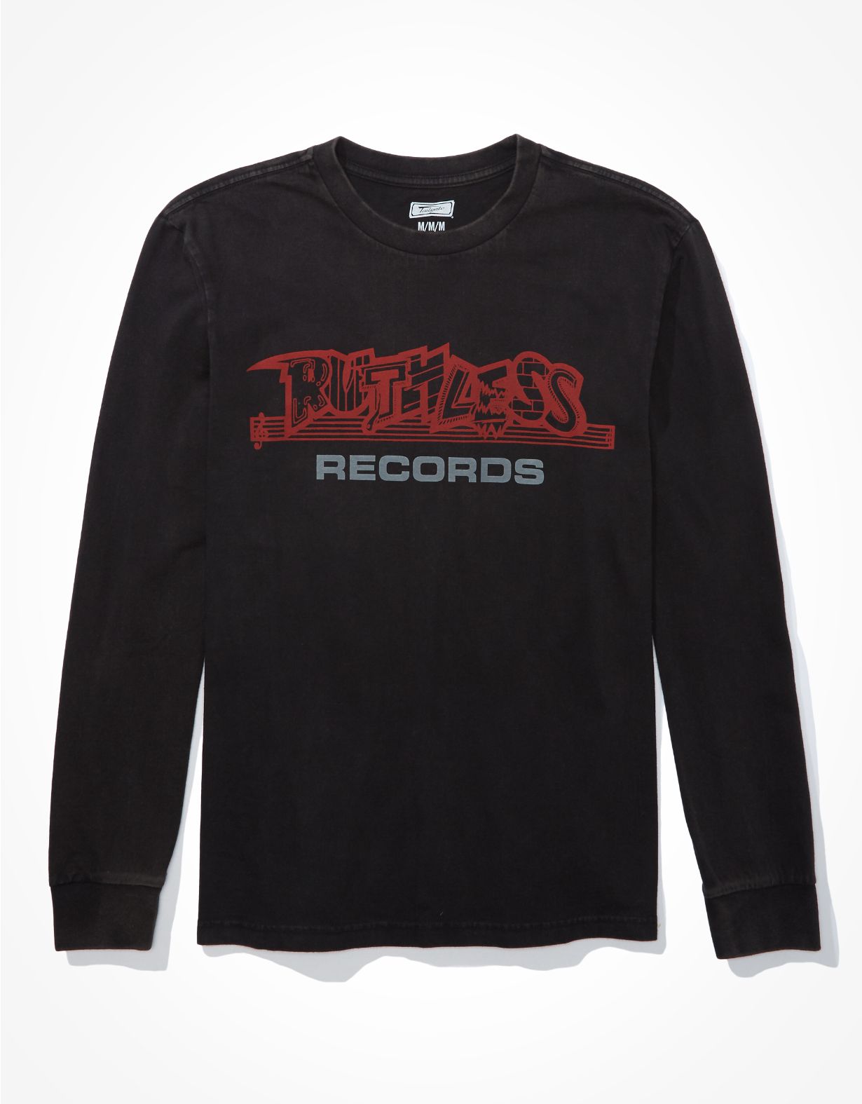 Tailgate Men's Ruthless Records Long-Sleeve Graphic T-Shirt