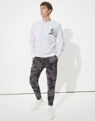 Мужские футболки American Eagle Tailgate Bob Marley Long-Sleeve Tie-Dye T-Shirt — фото 2