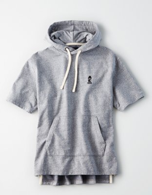 AE Short Sleeve Fleece Hoodie
