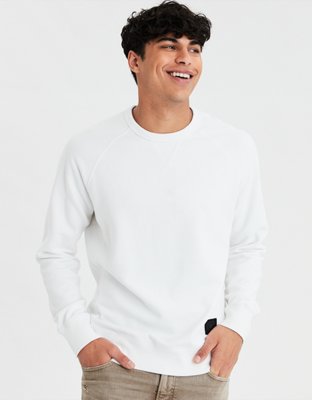 AE Distressed Crew Neck Sweatshirt