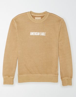 graphic crew neck sweaters