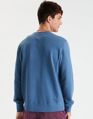 Мужские худи American Eagle AE Garment-Dyed Graphic Crew Neck Sweatshirt — фото 3