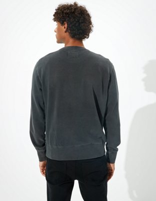 Мужские худи American Eagle AE Super Soft Fleece Icon Crew Neck Sweatshirt — фото 3