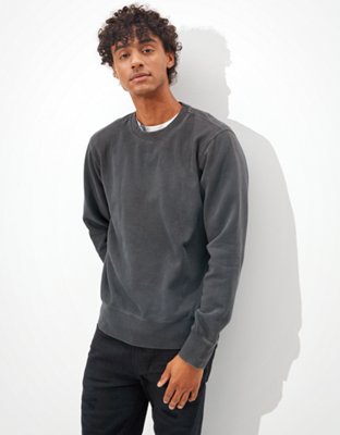 Мужские худи American Eagle AE Super Soft Fleece Icon Crew Neck Sweatshirt — фото 2