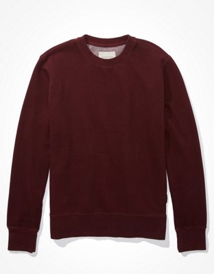 soft crew neck sweatshirt