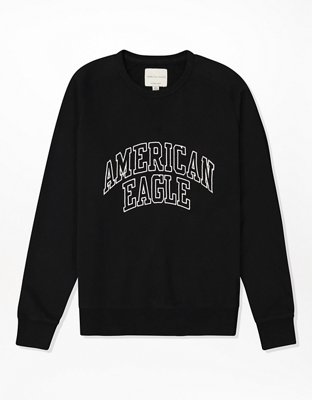 Женские худи American Eagle AE Graphic Crew Neck Sweatshirt — фото 3