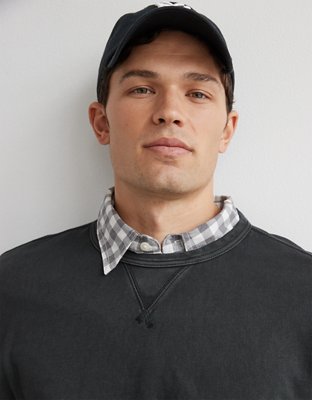 Мужские худи American Eagle AE Icon Pullover Crewneck Sweatshirt — фото 3