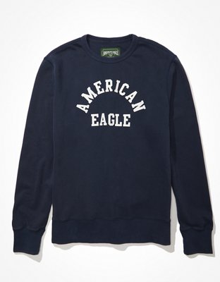 AE Super Soft Fleece Graphic Crew Neck Sweatshirt