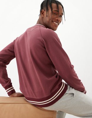 AE Super Soft Fleece Graphic Crew Neck Sweatshirt