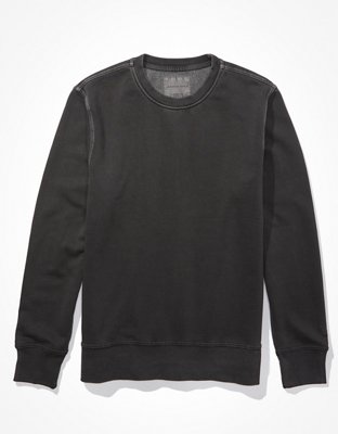 AE Sweatshirt de Fleece Super Suave con Icono y Cuello Redondo