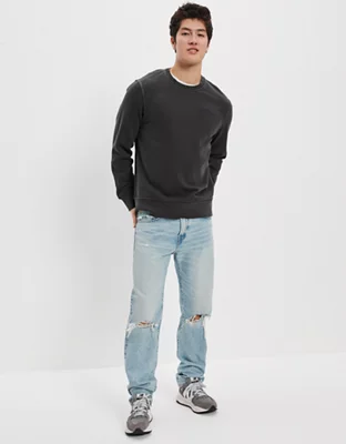 AE Super Soft Fleece Icon Crew Neck Sweatshirt