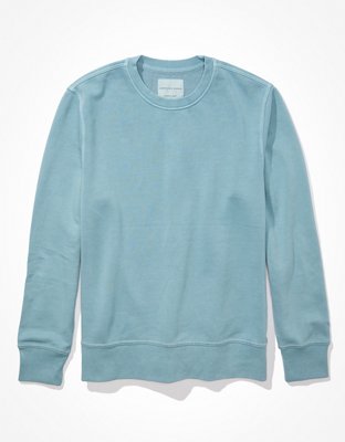 AE Sweatshirt de Fleece Super Suave con Icono y Cuello Redondo