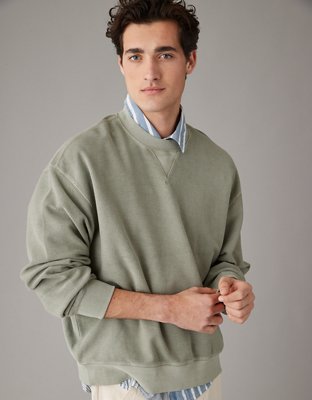 AE Solid Crewneck Sweatshirt