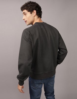 AE Sweatshirt Utilitaria con Cuello Redondo