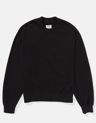 AE Logo Graphic Crew Neck Sweatshirt