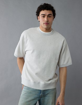 AE Short-Sleeve Sweatshirt | American Eagle