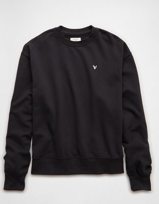 AE Lightweight Crew Neck Sweatshirt | American Eagle