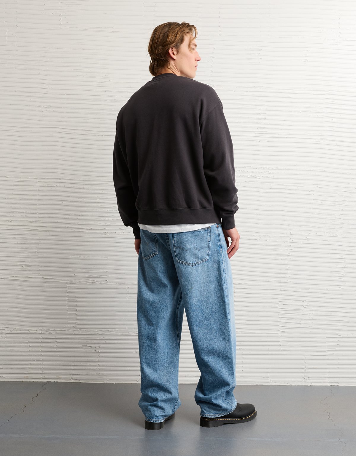 AE Lightweight Crew Neck Sweatshirt - image 2