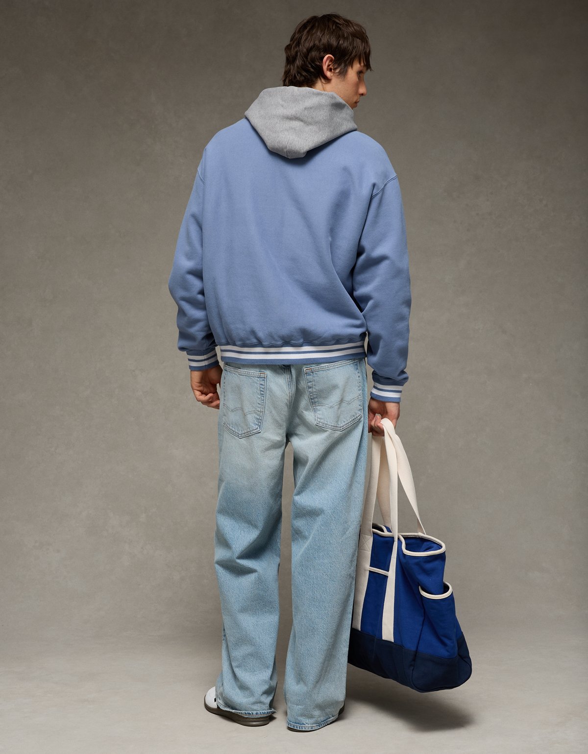 AE Varsity V-Neck Sweatshirt - image 2