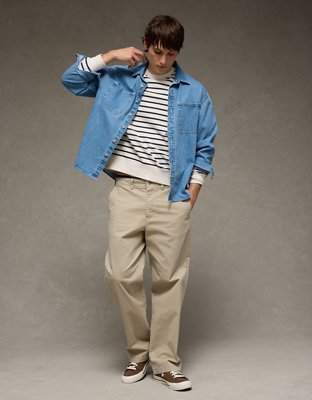 AE Laidback Luxe Striped Sweatshirt