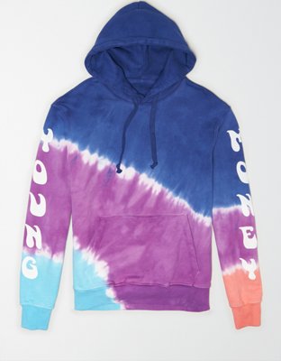 purple american eagle hoodie