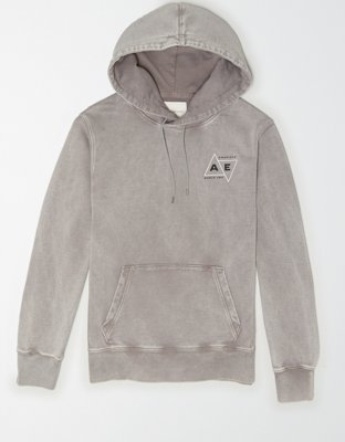 AE Acid-Washed Graphic Hoodie