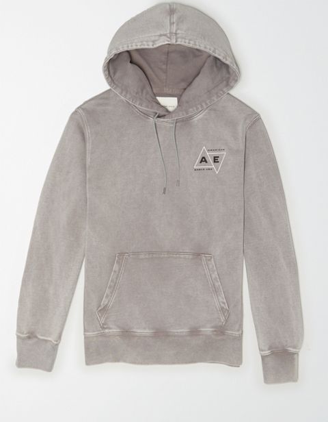 Мужские худи American Eagle AE Acid-Washed Graphic