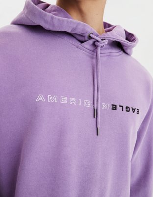 AE Acid-Washed Graphic Hoodie