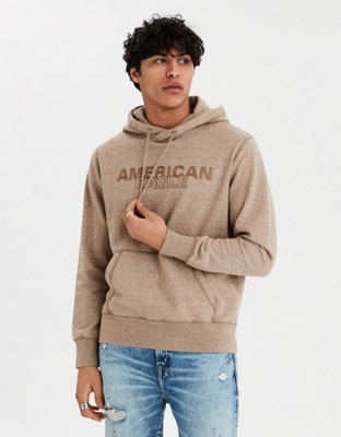 american eagle tan hoodie