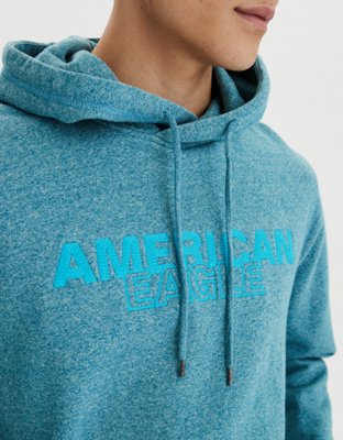 Мужские худи American Eagle AE Vintage Heathered Fleece — фото 4
