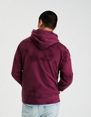 Мужские худи American Eagle AE Tie-Dye Graphic Fleece — фото 3