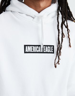 AE Beach Fleece Graphic Pullover Hoodie