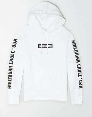 AE Beach Fleece Graphic Pullover Hoodie