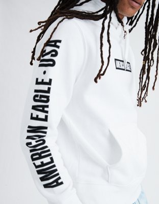 AE Beach Fleece Graphic Pullover Hoodie
