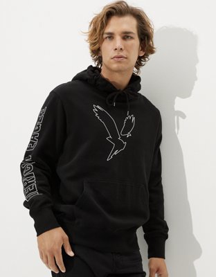 american eagle fuzzy hoodie