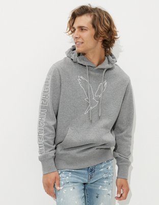 Мужские худи American Eagle AE Super Soft Graphic Fleece — фото 2