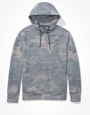 american eagle camo sweater