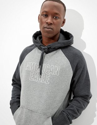 American eagle grey hoodie sale