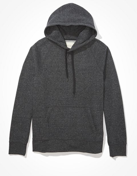 Мужские худи American Eagle AE Super Soft Icon Fleece Heathered