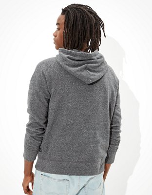 Мужские худи American Eagle AE Super Soft Icon Fleece Heathered — фото 4