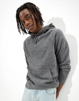 Мужские худи American Eagle AE Super Soft Icon Fleece Heathered — фото 2