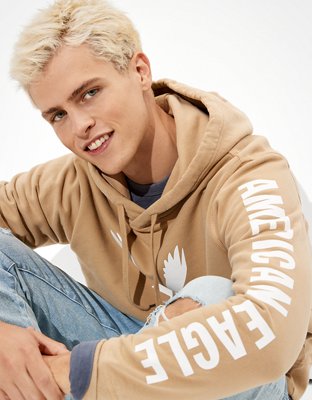 Мужские худи American Eagle AE Vintage Fleece Graphic — фото 5