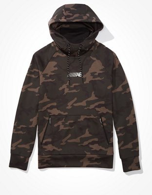 Мужские худи American Eagle AE 24/7 Active Fleece With Gaiter — фото 4