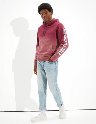 Мужские худи American Eagle AE Vintage Fleece Dip-Dye — фото 4