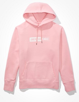 AX Paris Pink Saint Love Logo Hoodie