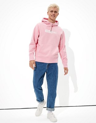 Мужские худи American Eagle AE Vintage Fleece Box Logo Graphic — фото 5