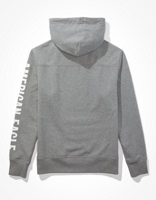 Мужские худи American Eagle AE Vintage Fleece Heathered Graphic — фото 4