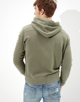 Мужские худи American Eagle AE Vintage Fleece Sleeve Graphic — фото 2