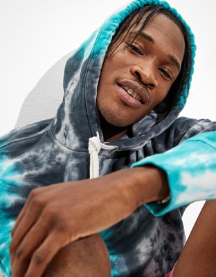 Мужские худи American Eagle AE Vintage Fleece Tie-Dye — фото 6